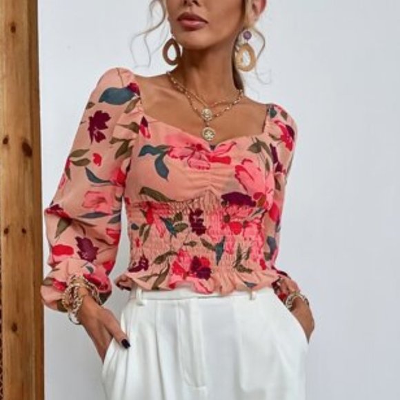 Floral Blouse - Picture 2 of 6